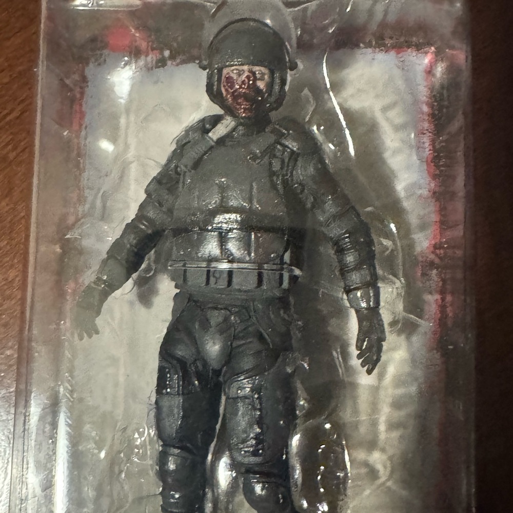 The Walking Dead Riot Gear Zombie Action Figure - Black - Picture 3 of 5